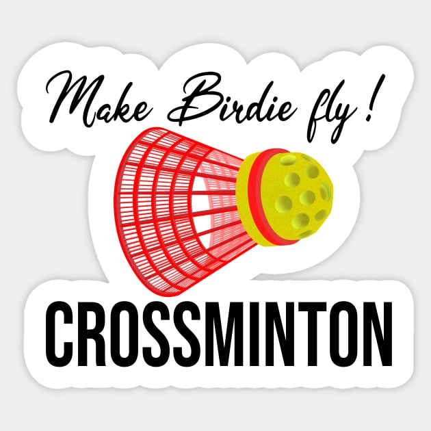 Make Birdie Fly - Fun speeder Sticker by Manikool